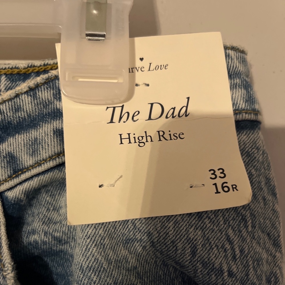 Abercrombie High Rise Dad Jeans